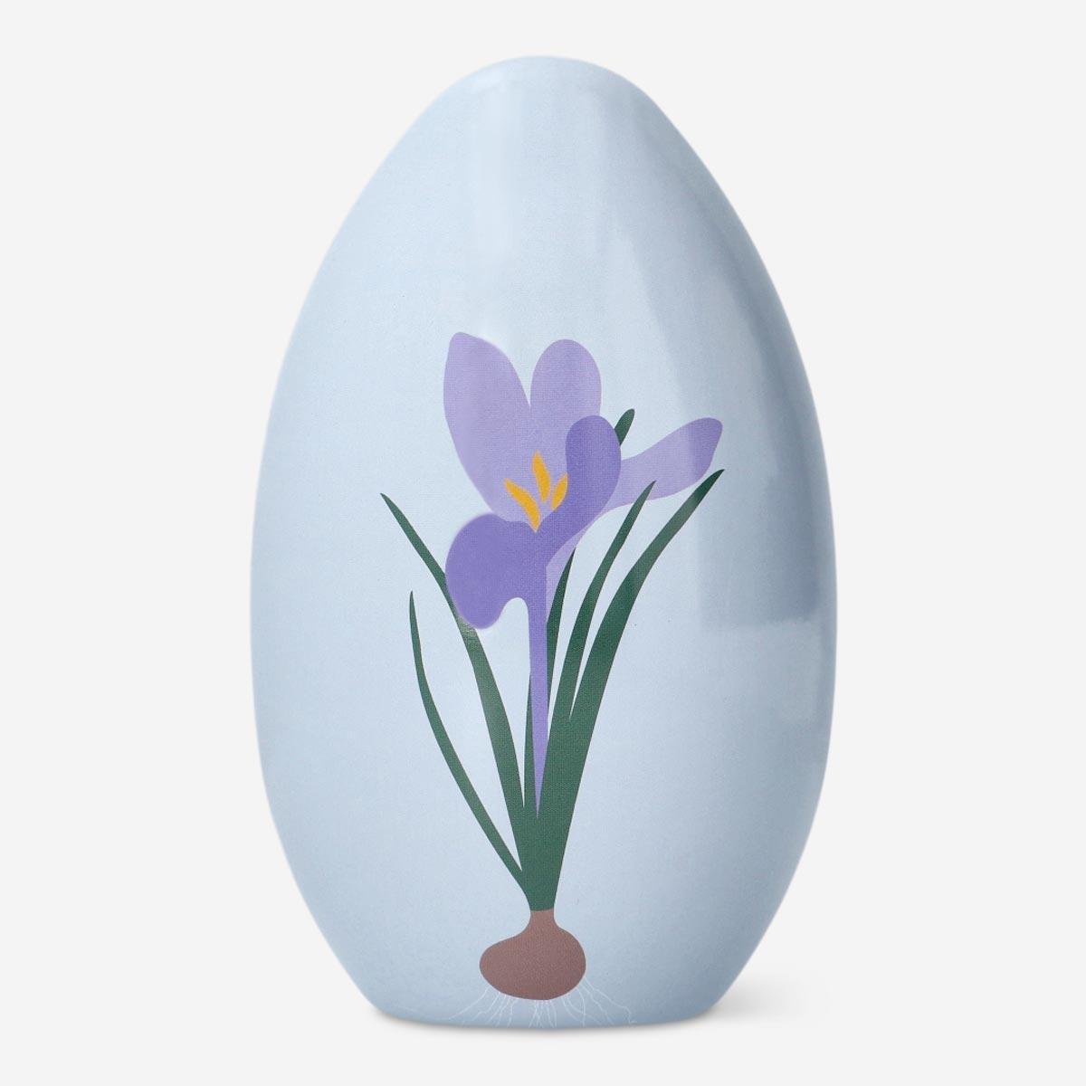 Blue easter egg. large