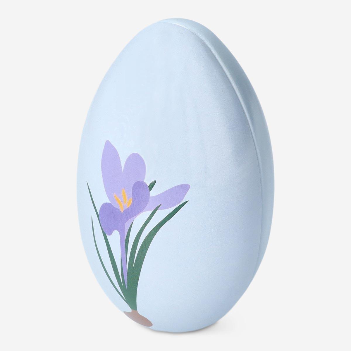 Blue easter egg. large
