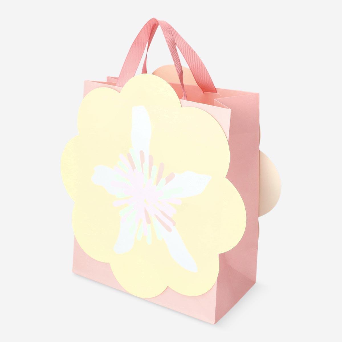 Pink gift bag