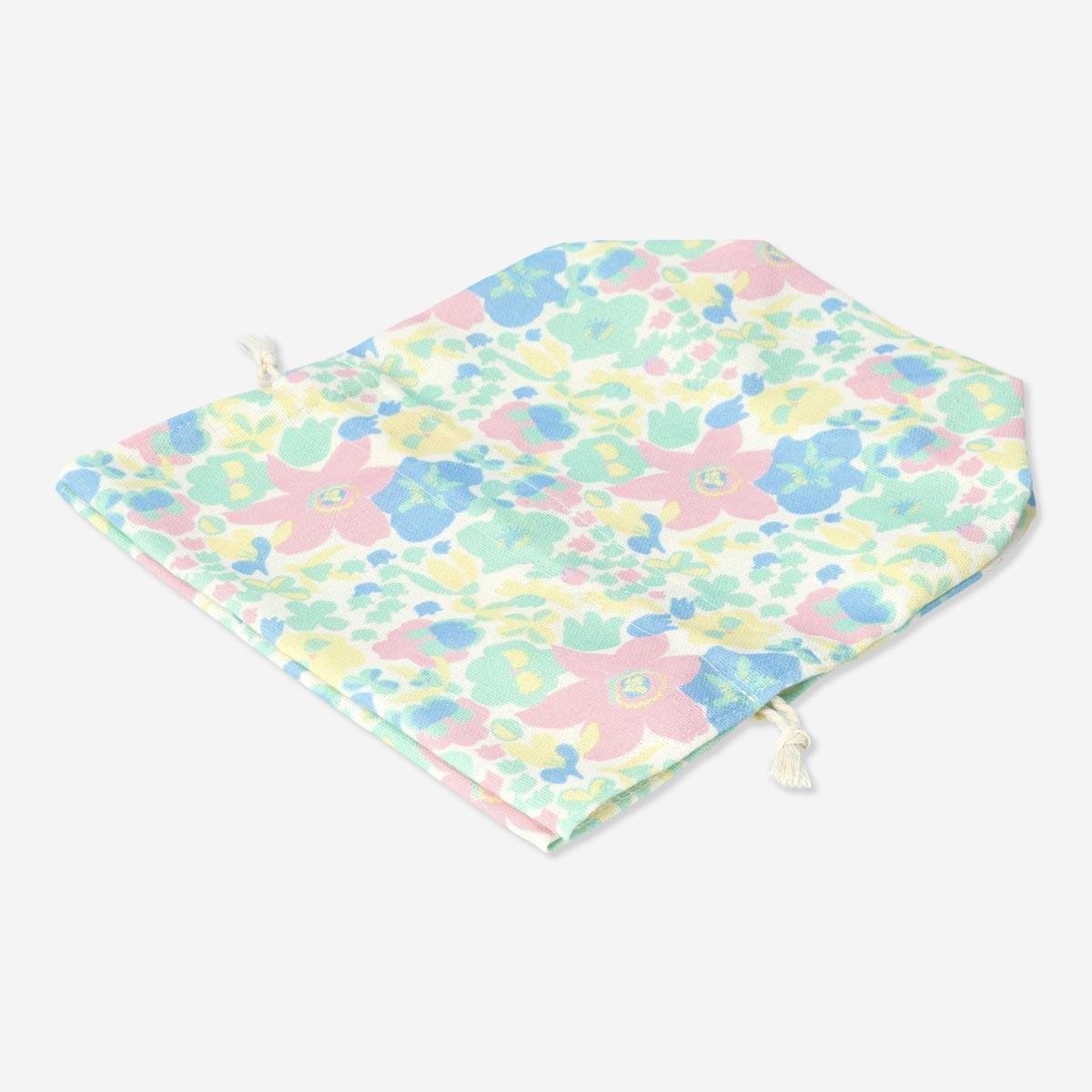 Multicolour gift bag. reusable