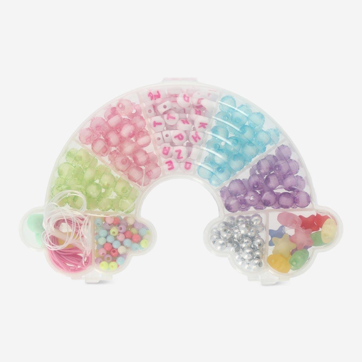 Multicolour bead set