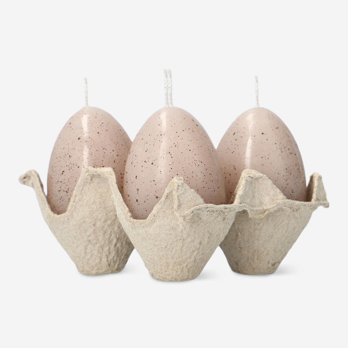 Pink Decorative Candles. 4 Pcs