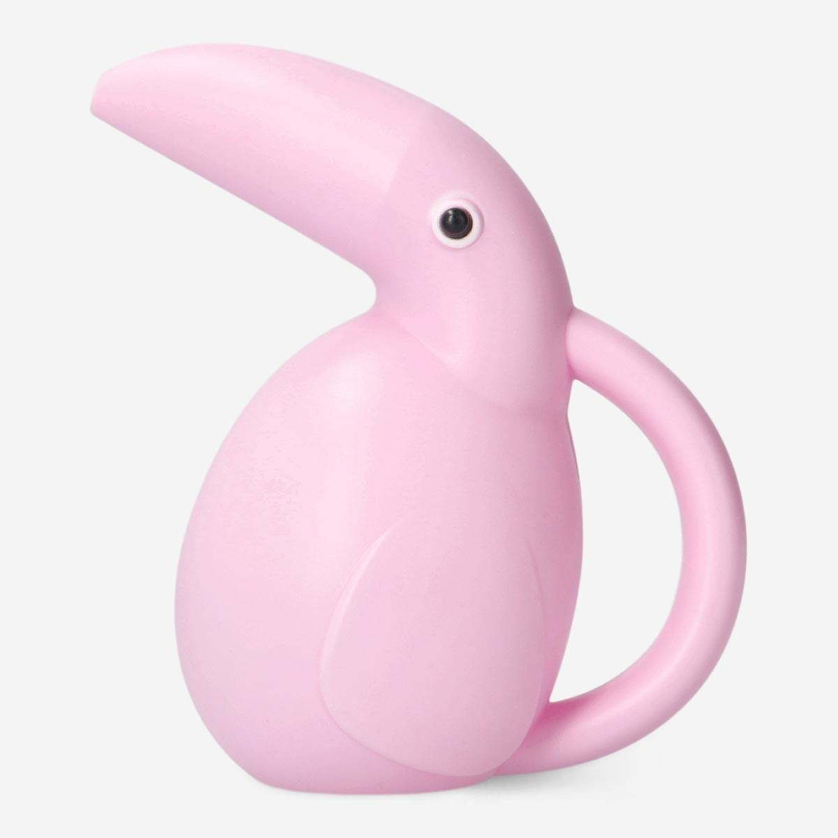 Pink watering can
