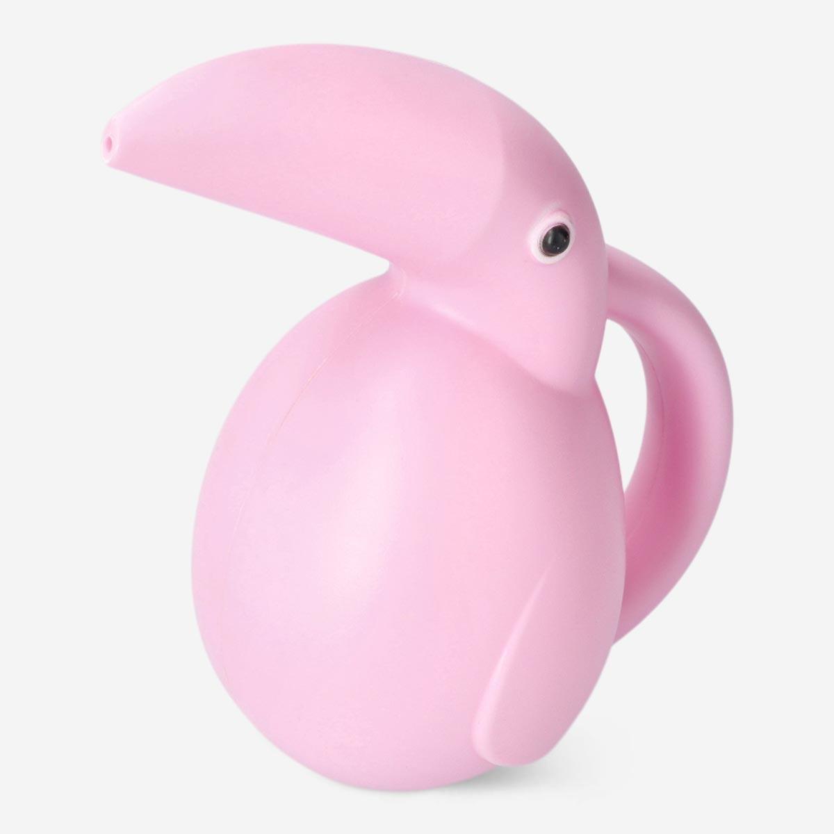 Pink watering can