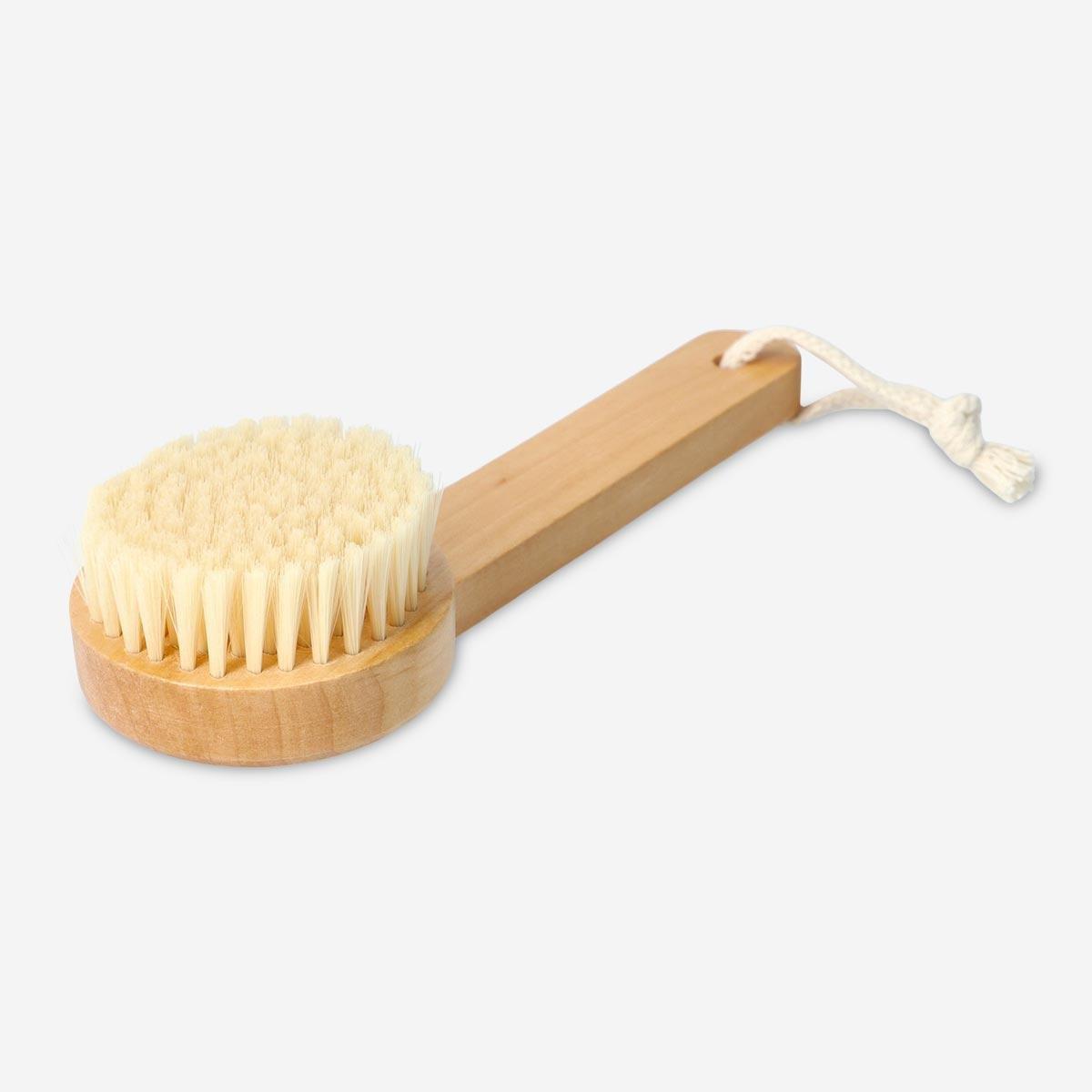 Wooden dry brush. for body