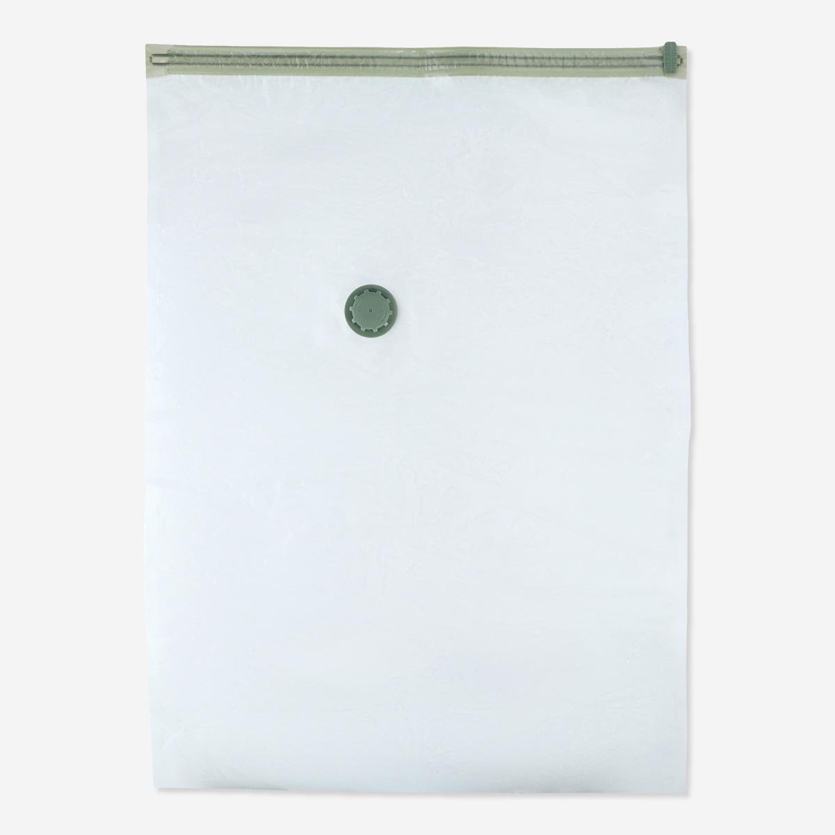 White vacuum storage bag