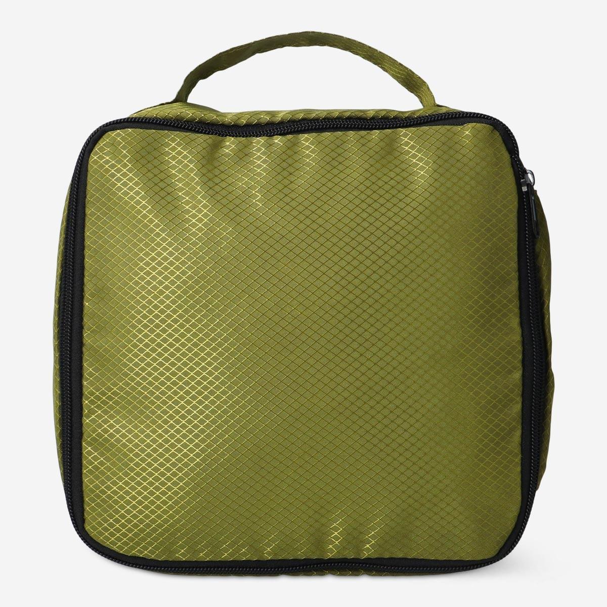 Green organiser bag