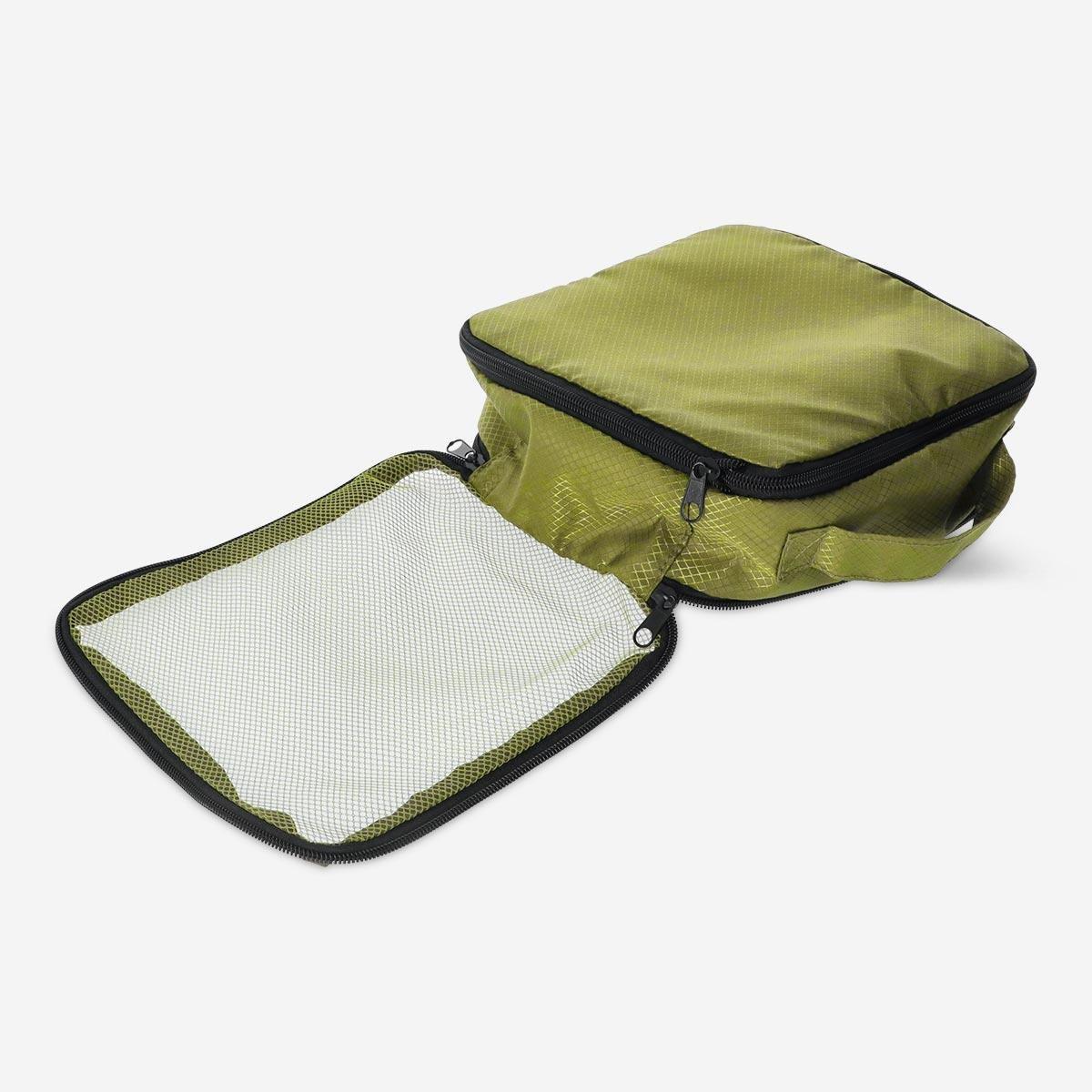 Green organiser bag