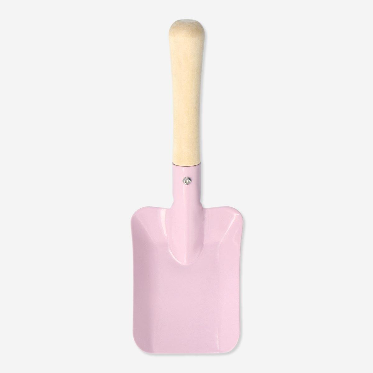 Pink shovel for children