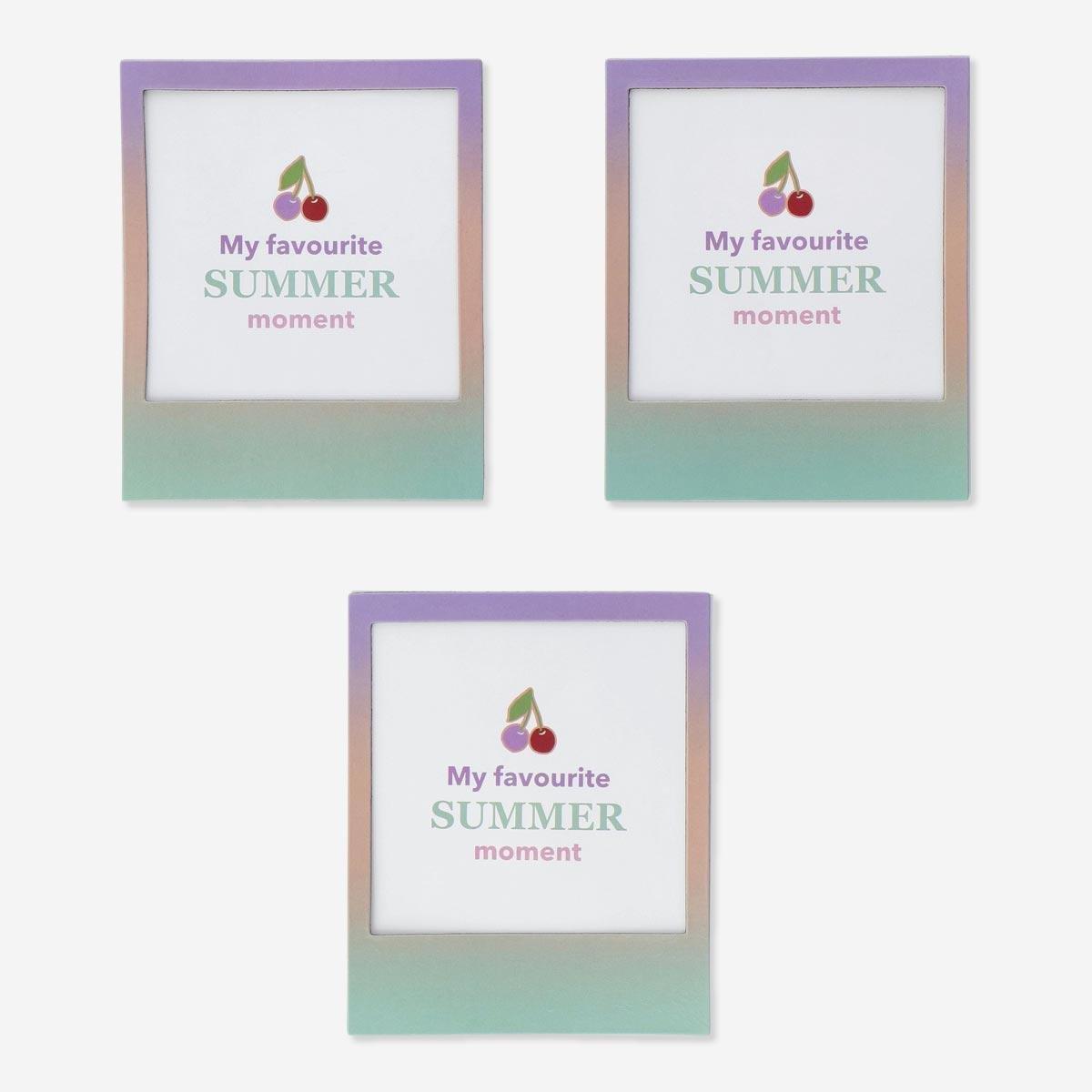MULTI      Magnetic picture frames. 3 pcs