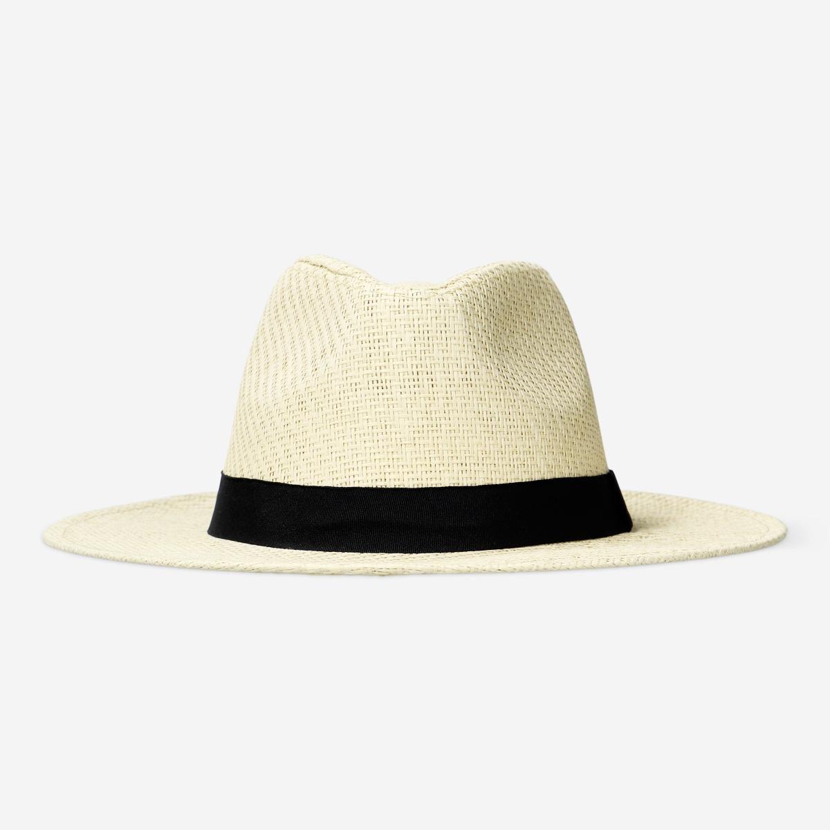 Cream summer hat. adult size