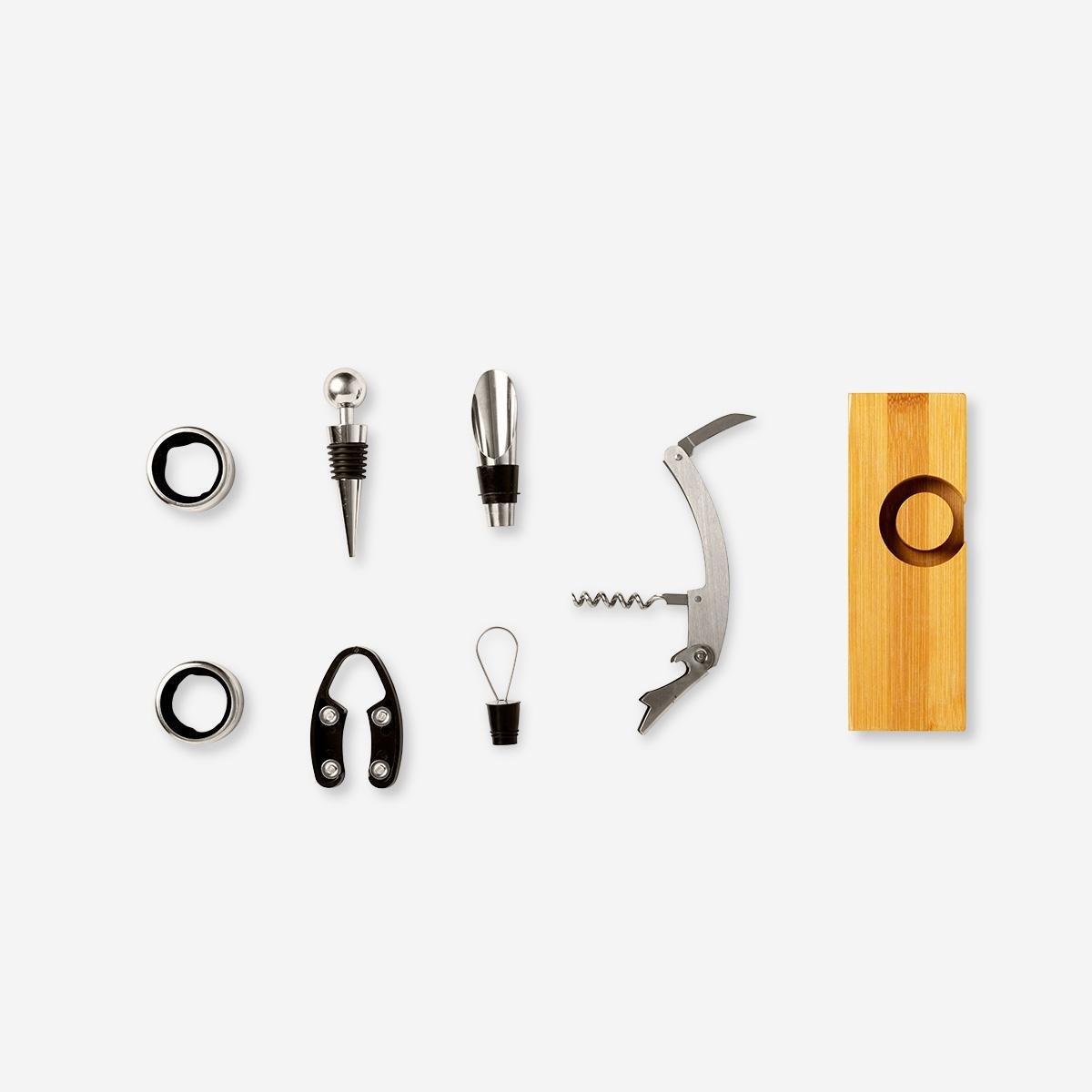 Multicolour wine set