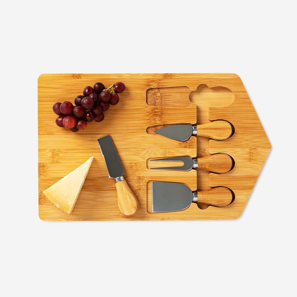 Brown cheese set