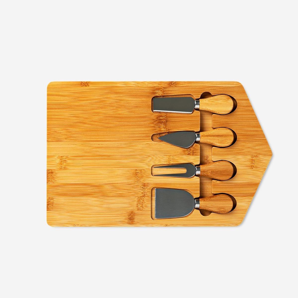 Brown cheese set