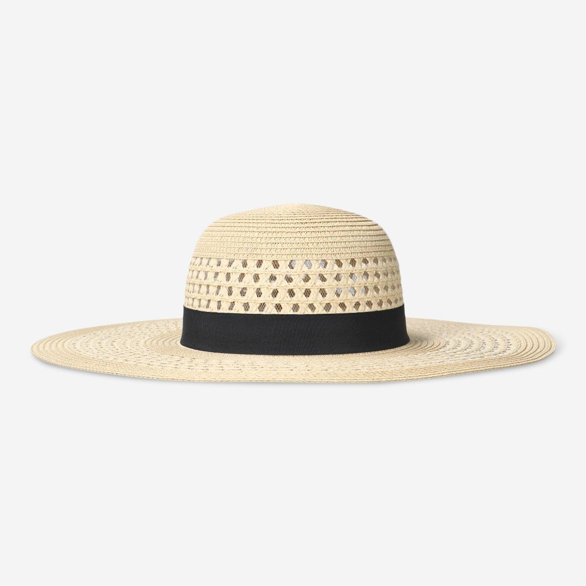 Beige summer hat