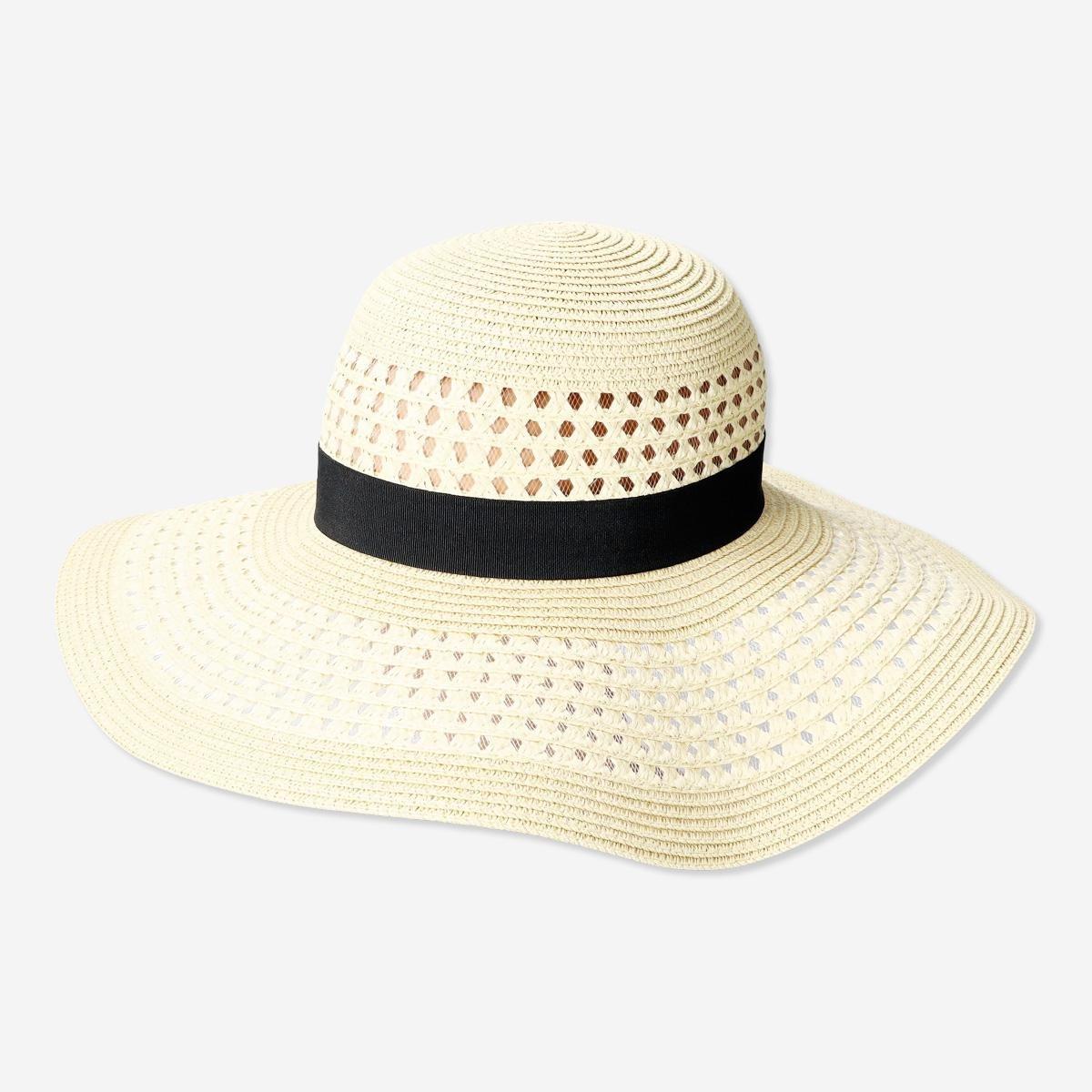 Beige summer hat