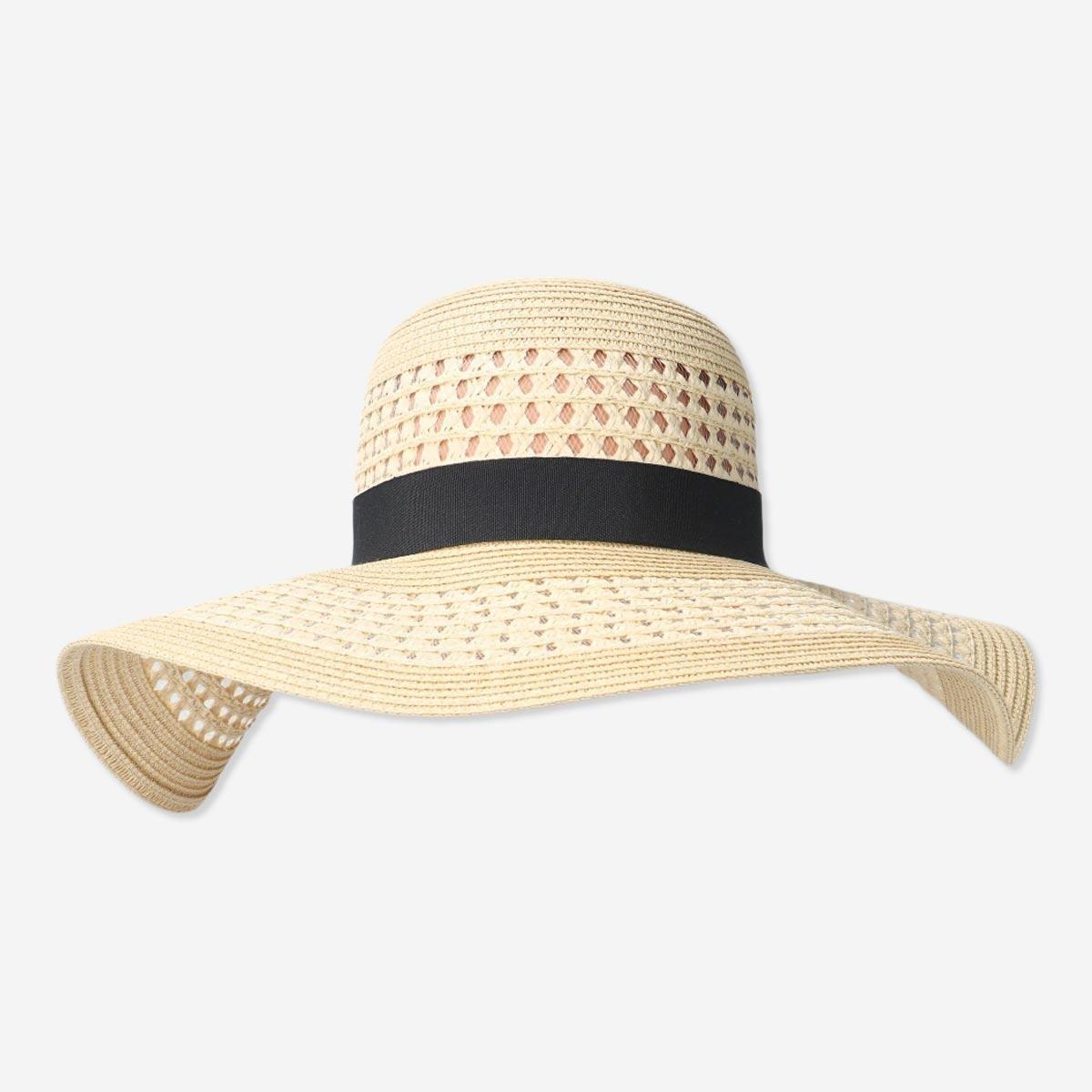 Beige summer hat