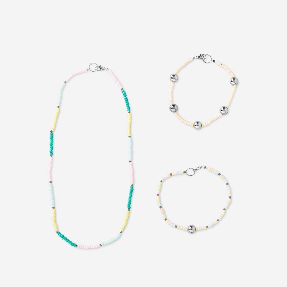 Yellow jewellery findings. for necklaces and bracelets