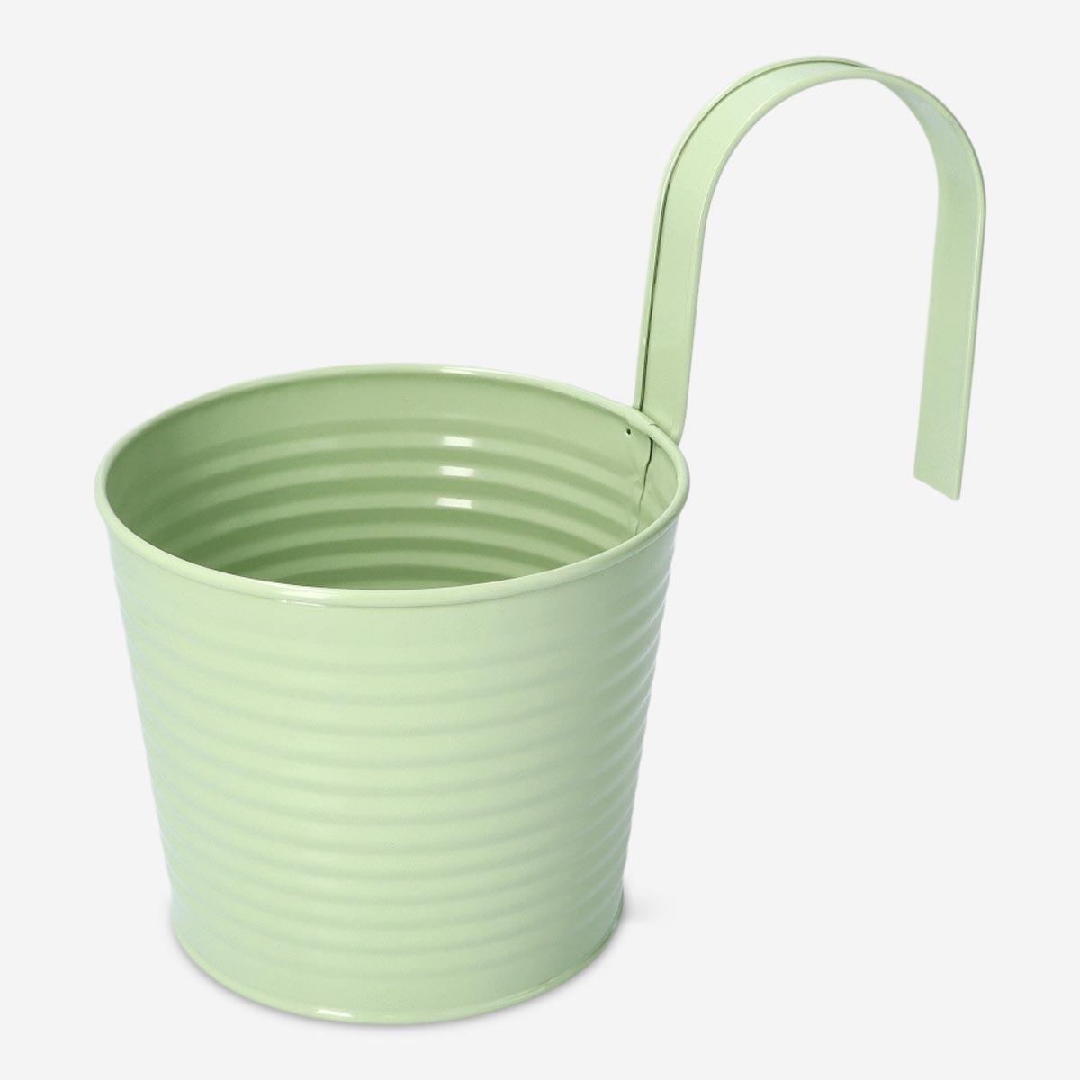 Green plant pot. large