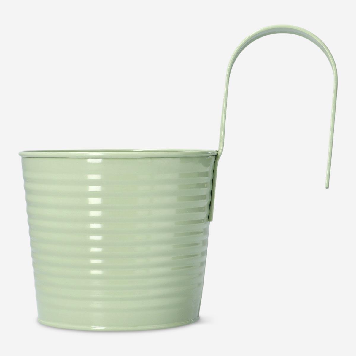 Green plant pot. large