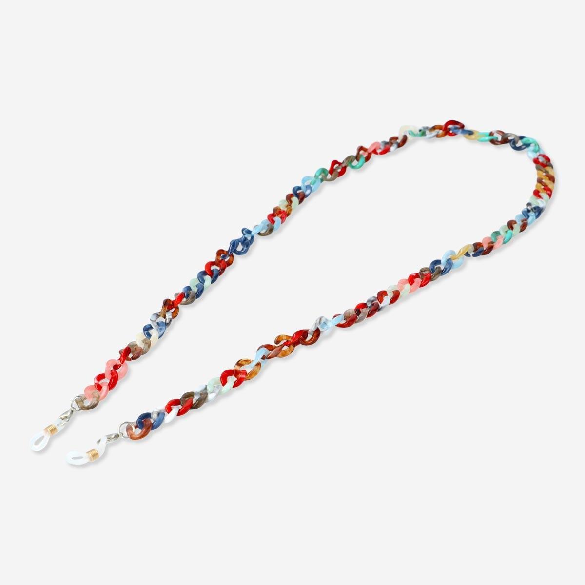 Multicolour spectacle strap