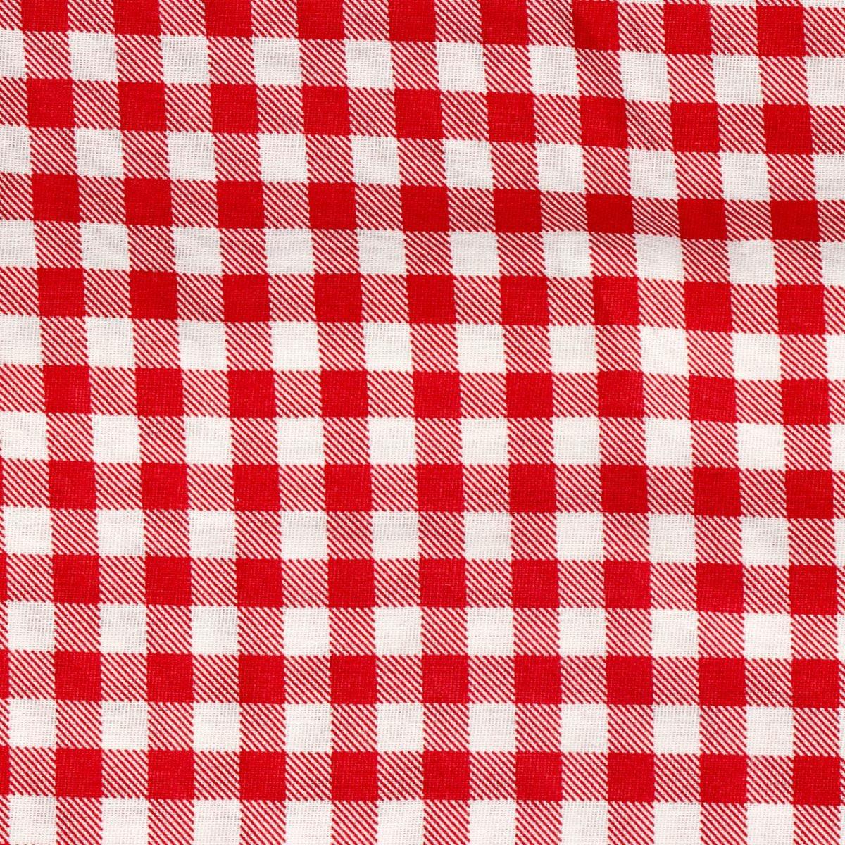 Red tablecloth. 140x220 cm