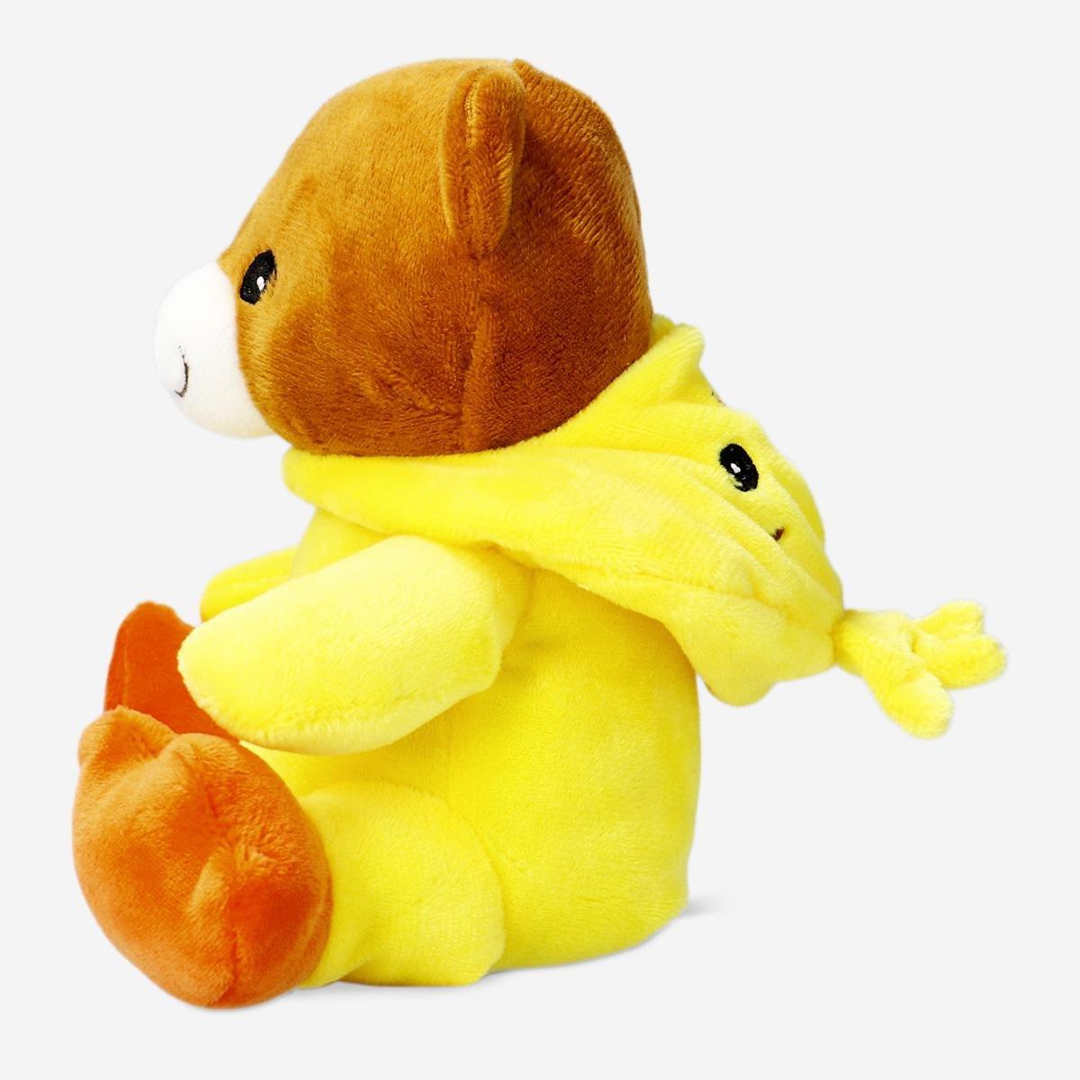 Yellow cuddly friend