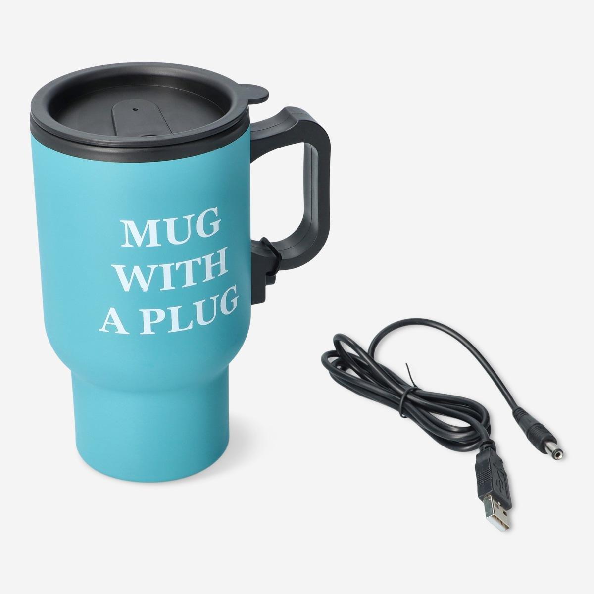 Blue Car Thermo Cup