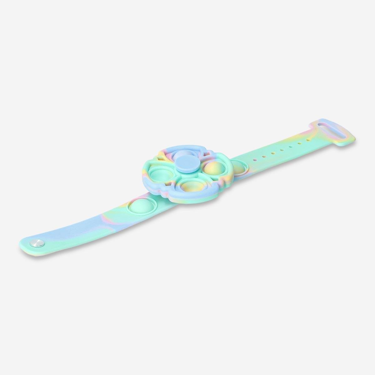 Multicolour Push Me Spinning Bracelet