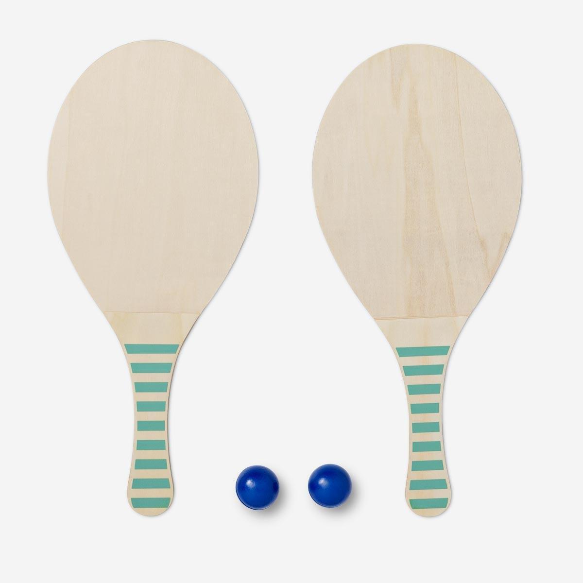 Beach tennis set