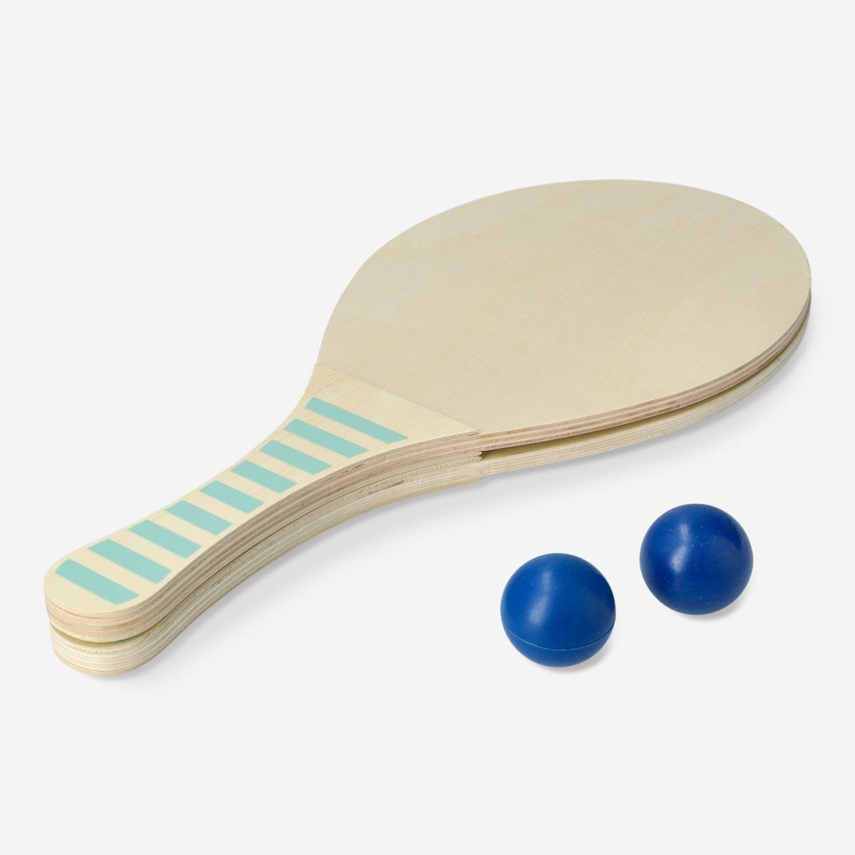 BEIGE      Beach tennis set