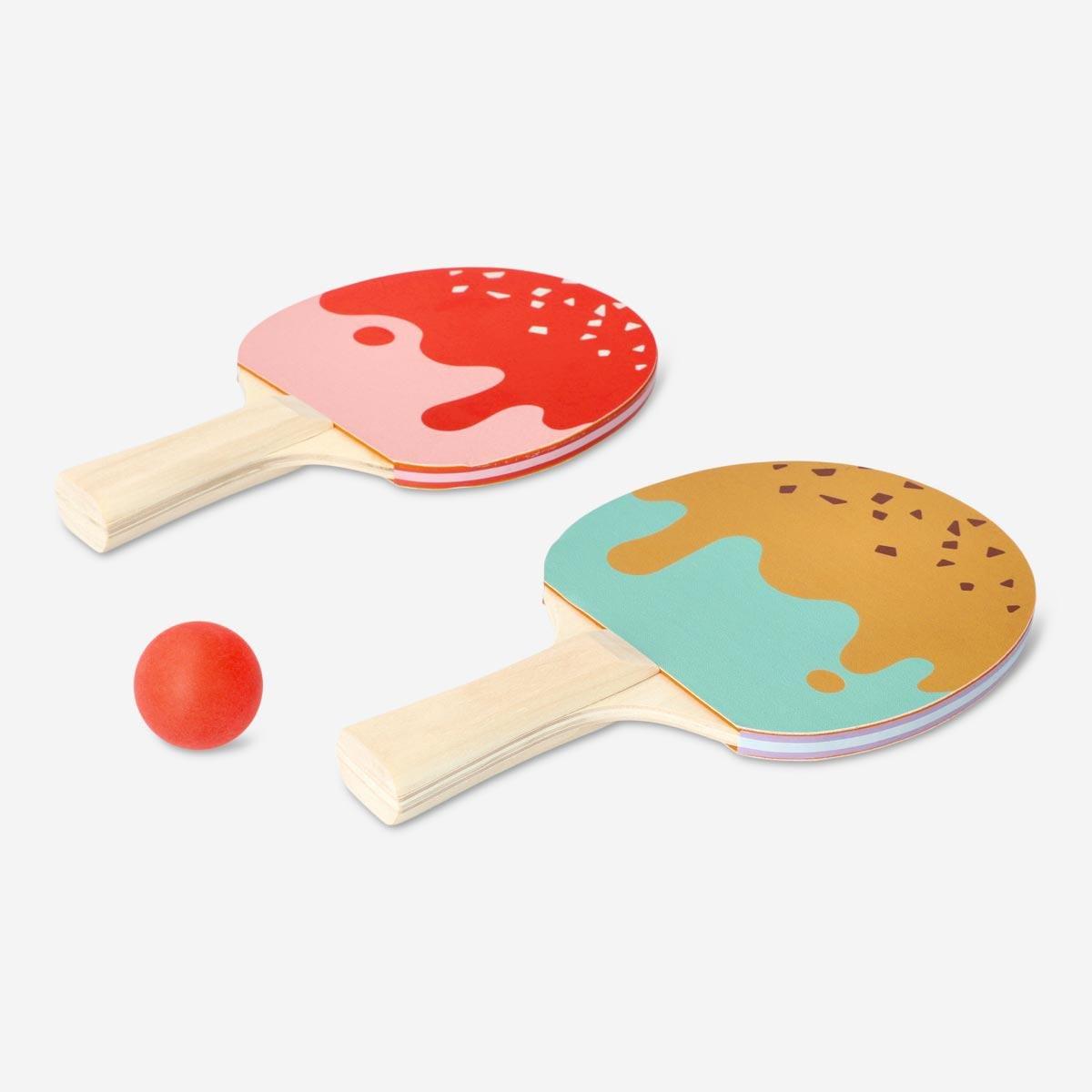 Multicolour Table Tennis Set