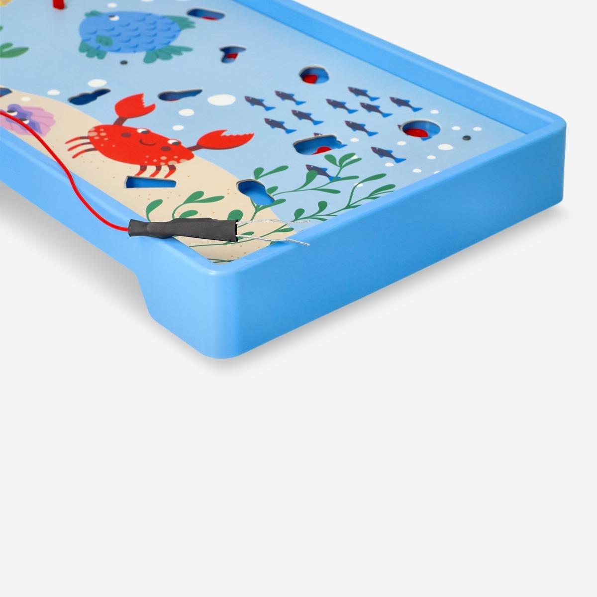 Multicolour clean the ocean game
