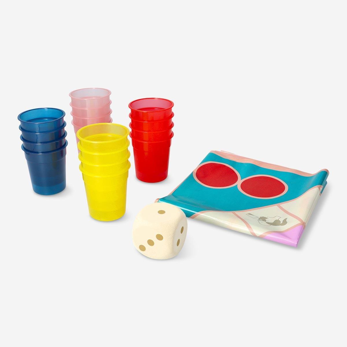 Multicolour drinking ludo
