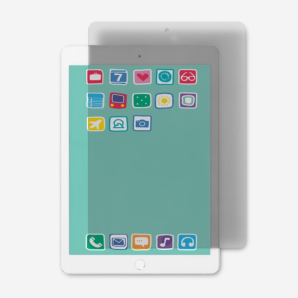 Transaparent screen protector with privacy filter. fits ipad 5, 6