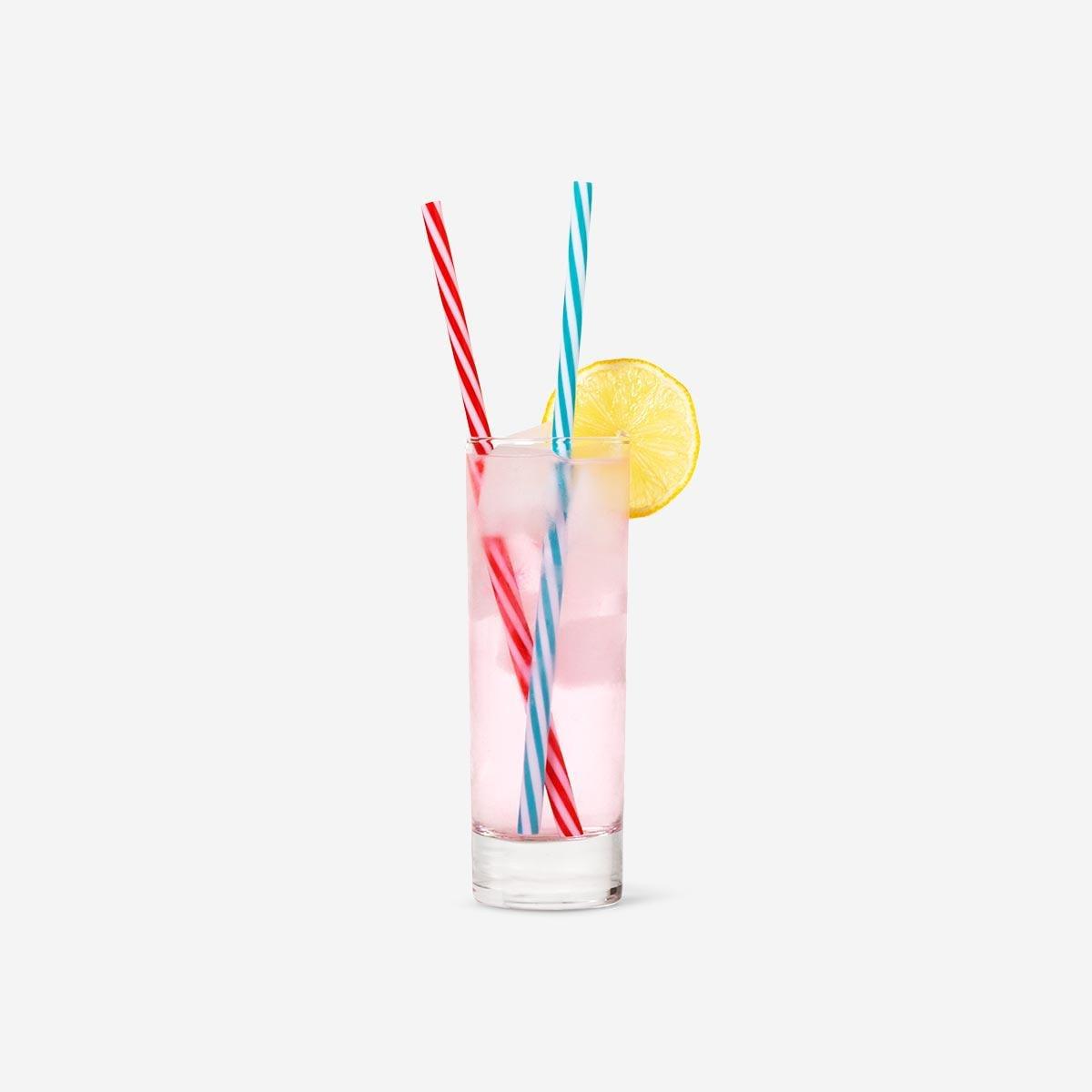 Multicolour Reusable Straws, Set Of 12 Pcs