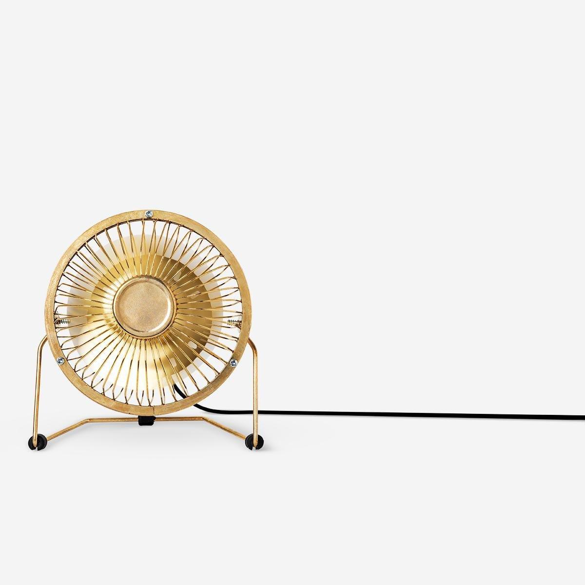 Gold USB fan