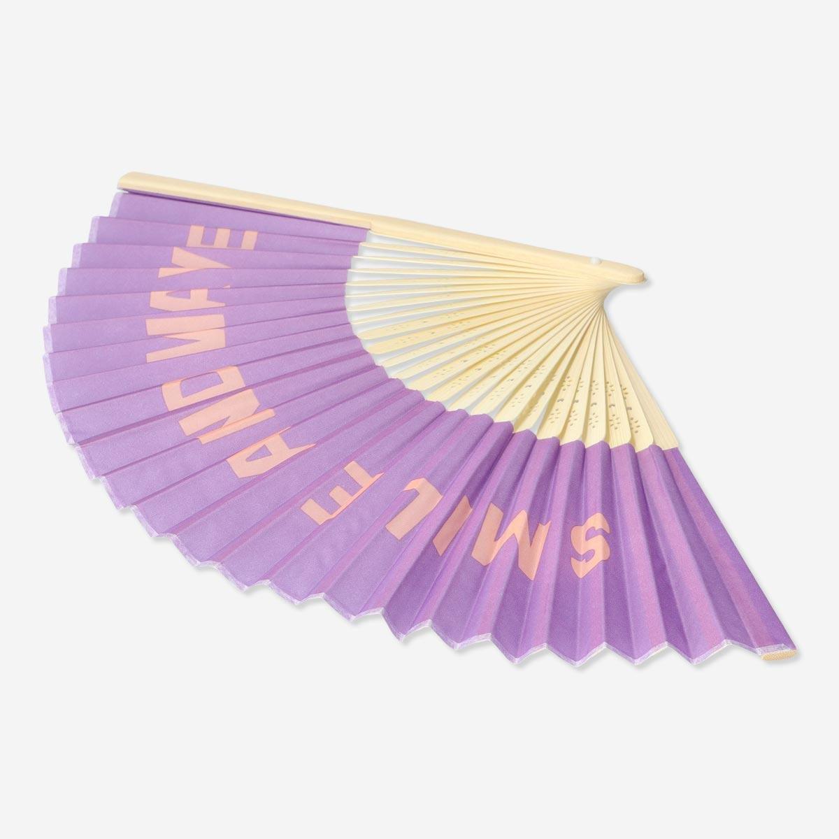 PURPLE     Foldable fan