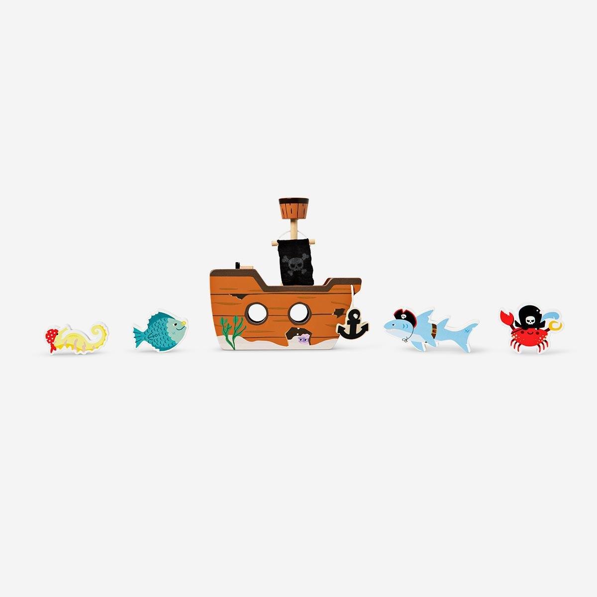 Multicolour Pirate Ship