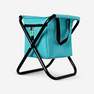 Blue Mini Folding Chair With Cooler Bag