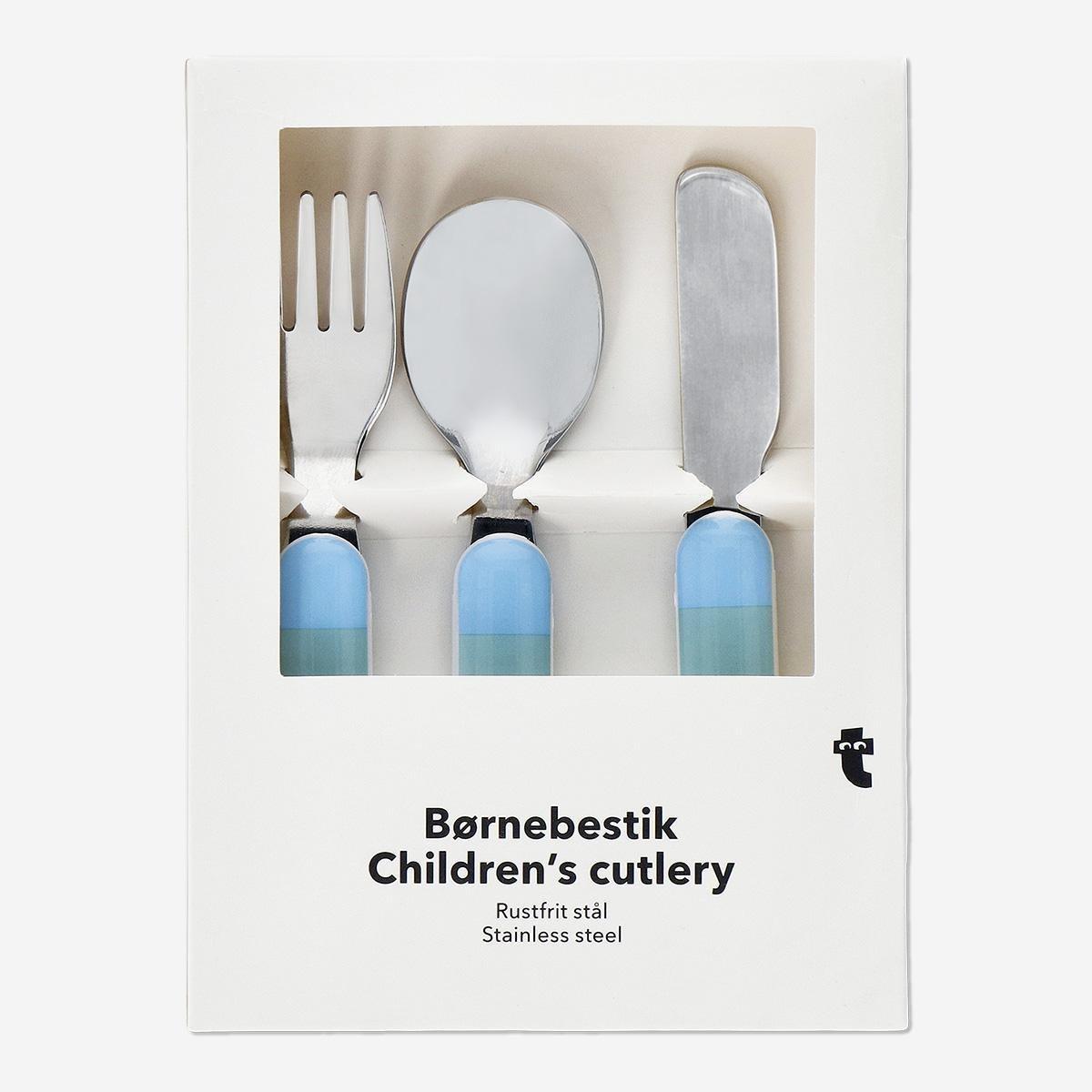 Multicolour childrens cutlery