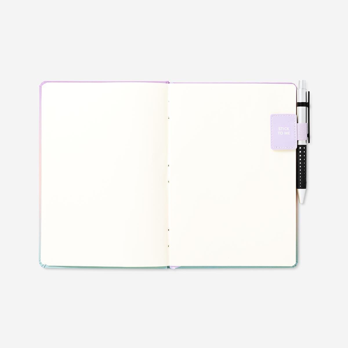 Purple pen loop. attach to your notebook