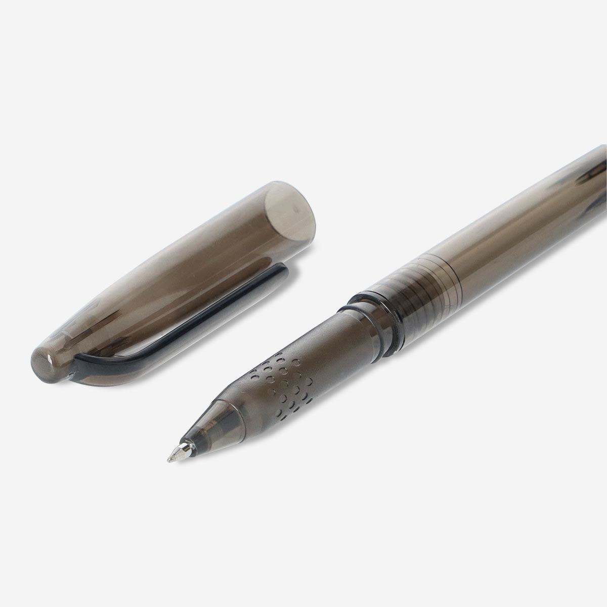 Black erasable pens. 5 pcs