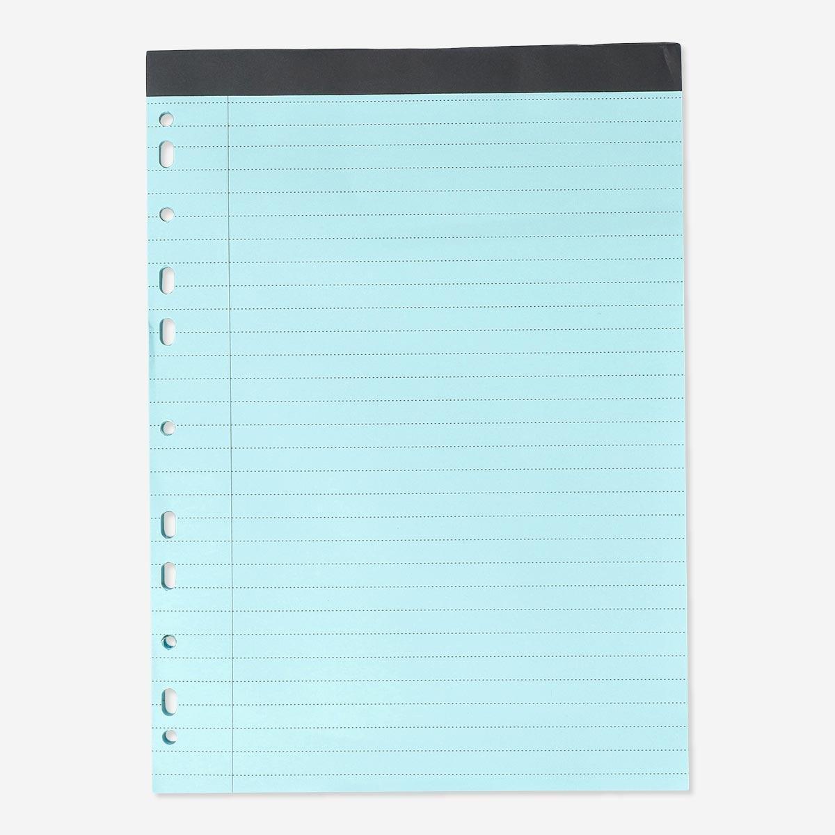 Blue notepad