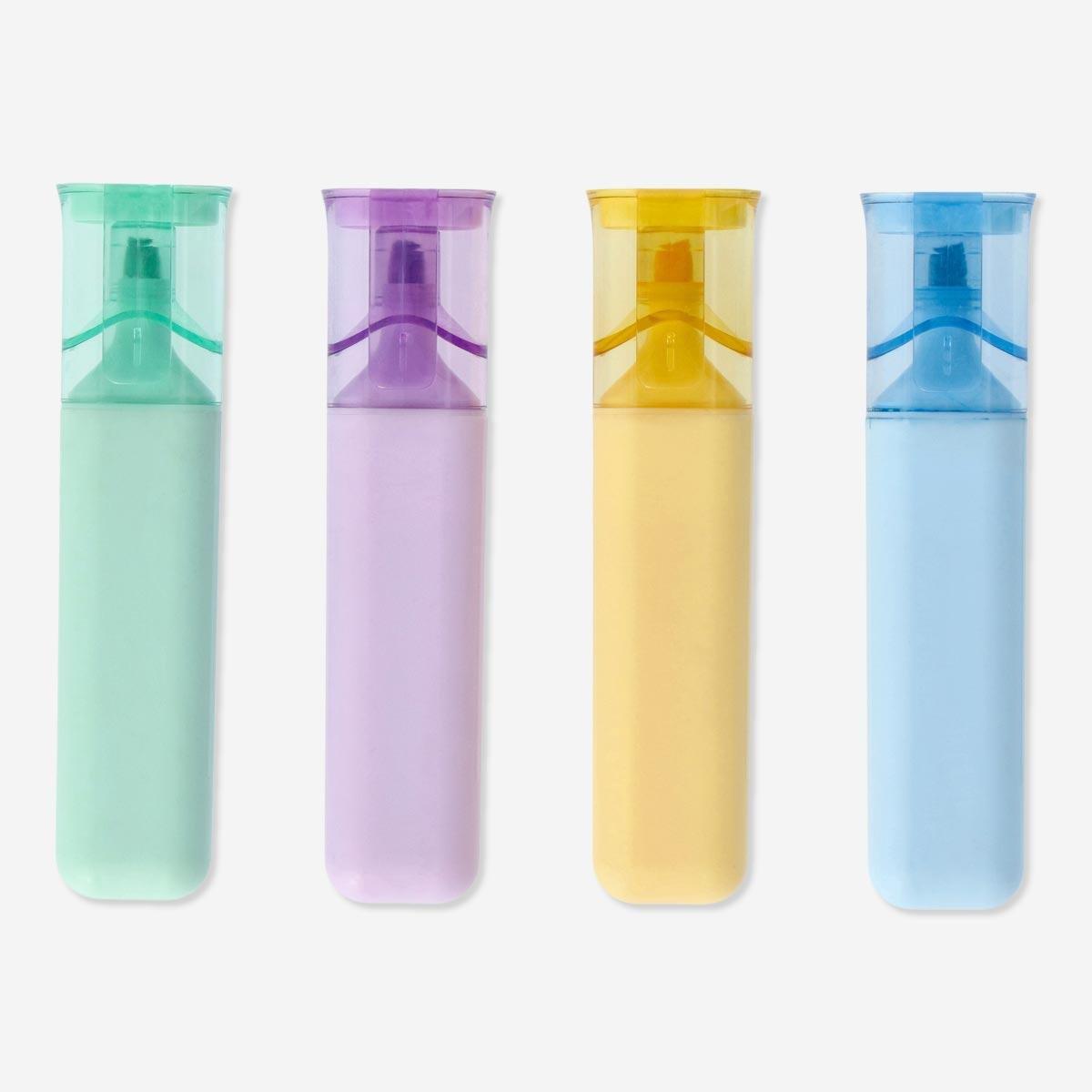 Multicolour highlighters. 4 pcs