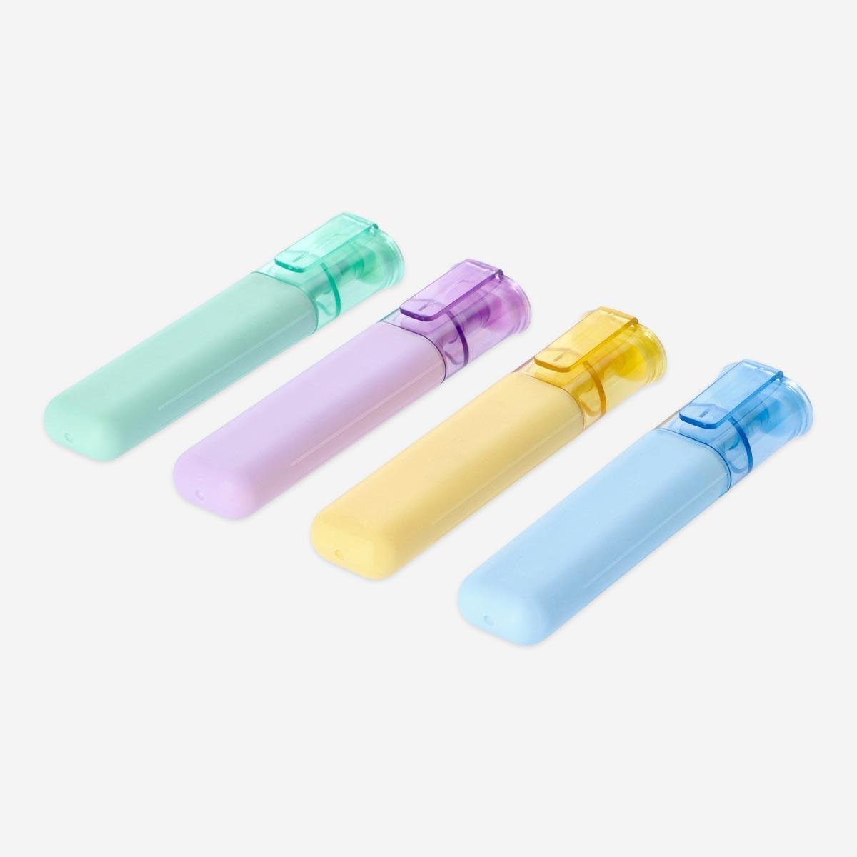 Multicolour highlighters. 4 pcs