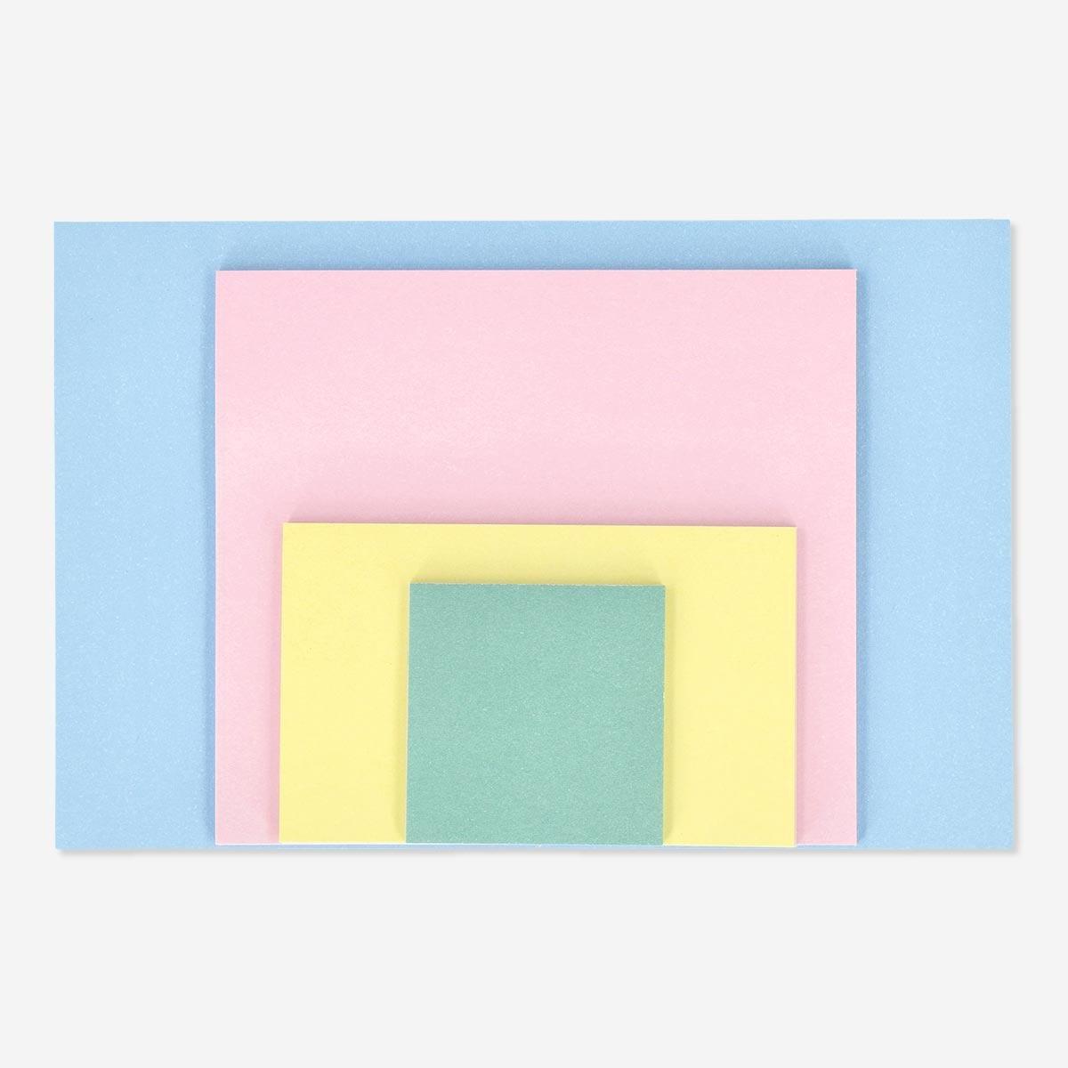 Multicolour sticky memos. 4 pcs