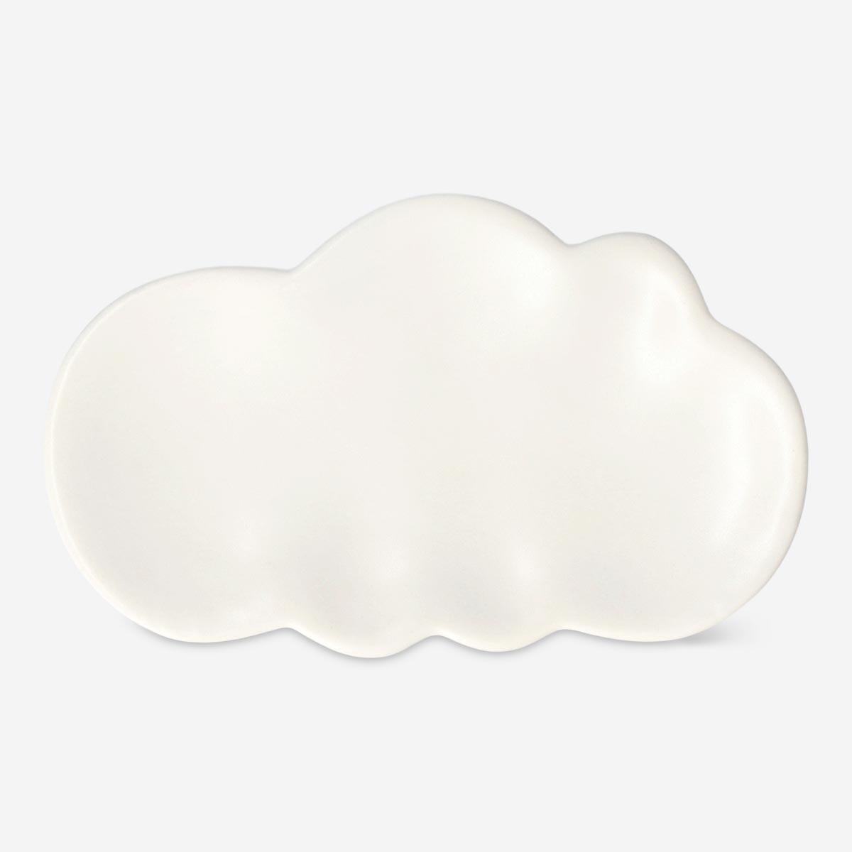 White soap dish