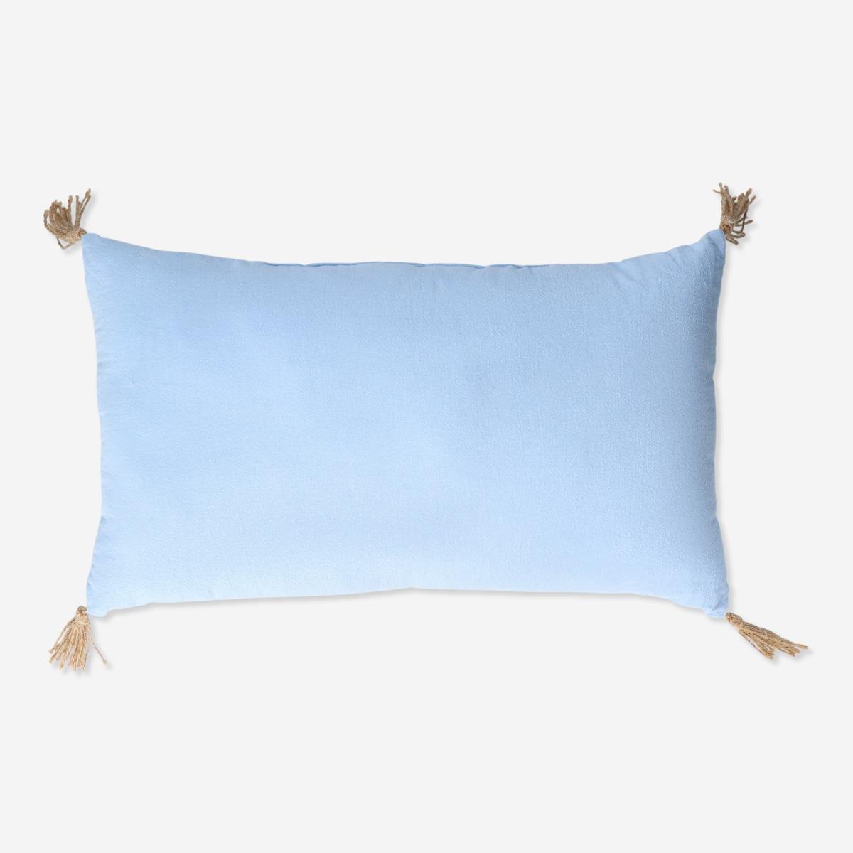 Blue cushion