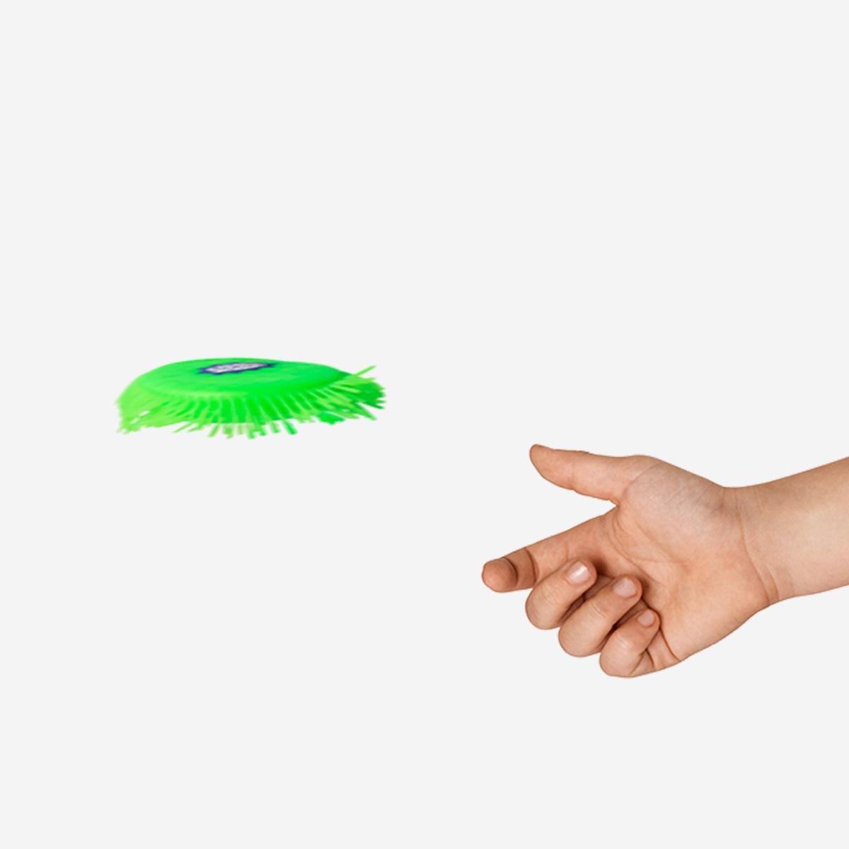 Green Flying Disc. For Water Play